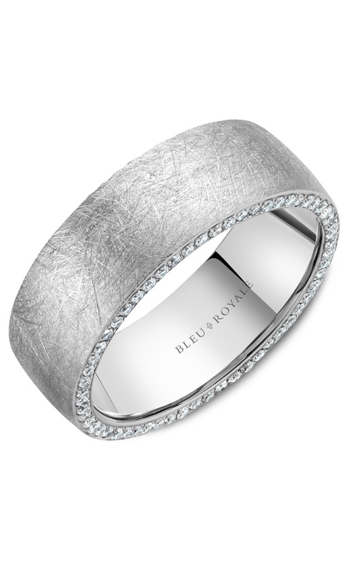 Bleu Royale Diamond Wedding Band RYL-020WD8