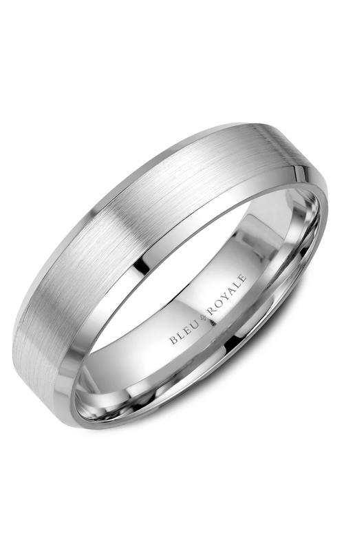 Bleu Royale Wedding Band RYL-023W65