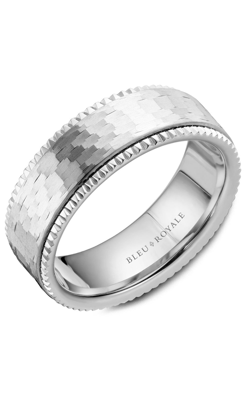Bleu Royale  Wedding Band RYL-032W75