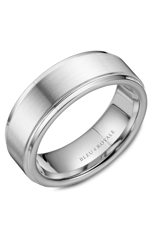 Bleu Royale  Wedding Band RYL-036W75