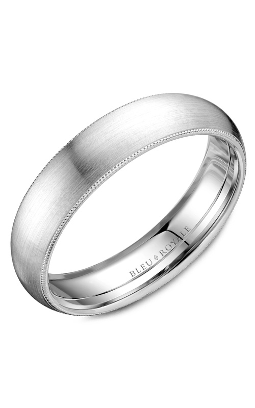 Bleu Royale  Wedding Band RYL-040W55