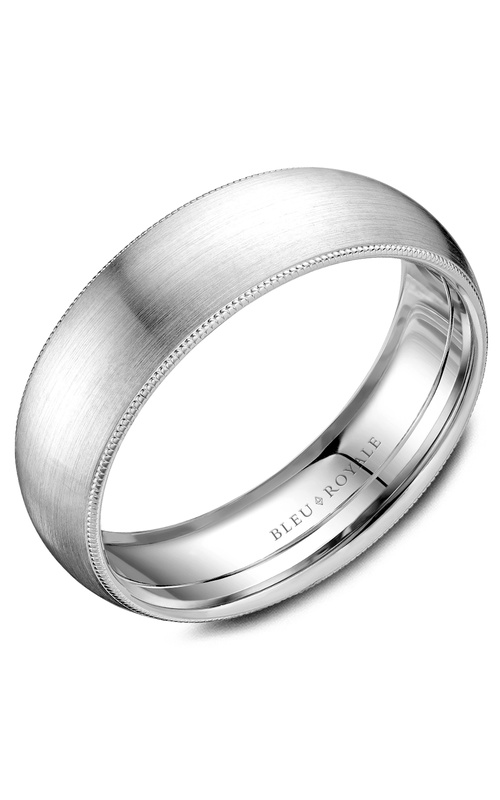 Bleu Royale  Wedding Band RYL-040W65