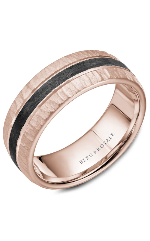 Bleu Royale  Wedding Band RYL-046R8