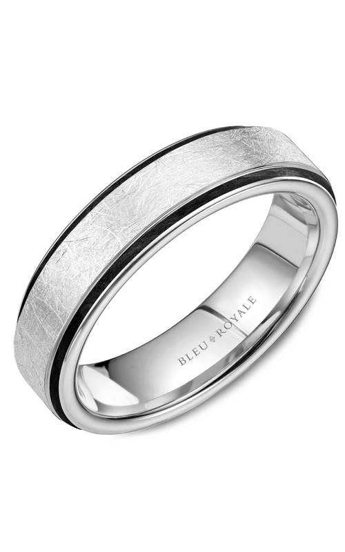 Bleu Royale  Wedding Band RYL-048W6