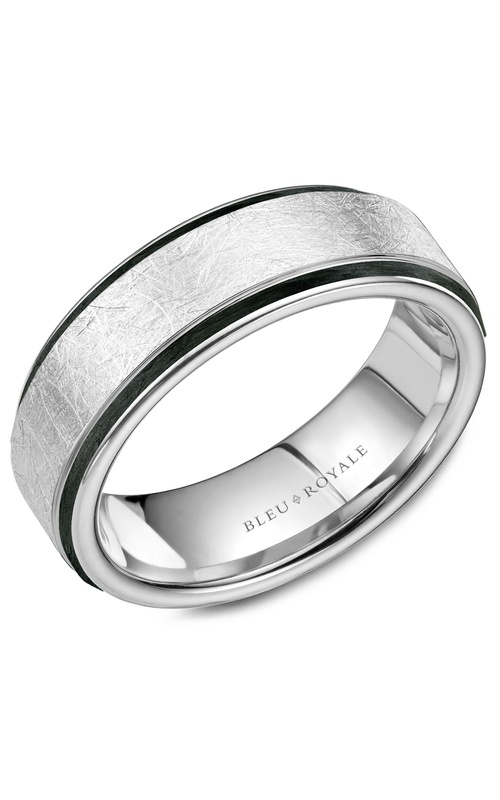 Bleu Royale  Wedding Band RYL-048W75