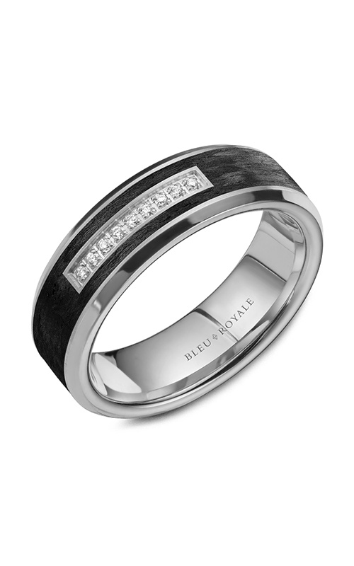 Bleu Royale Diamond Wedding Band RYL-049WD7