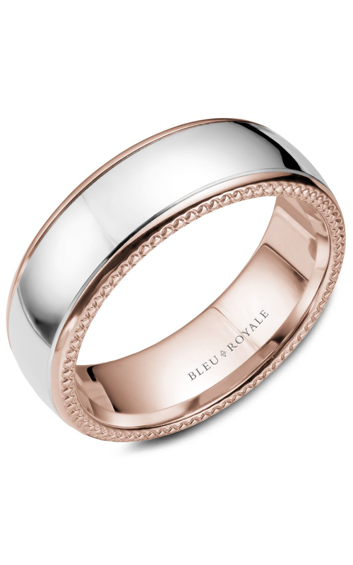 Bleu Royale  Wedding Band RYL-054WR75