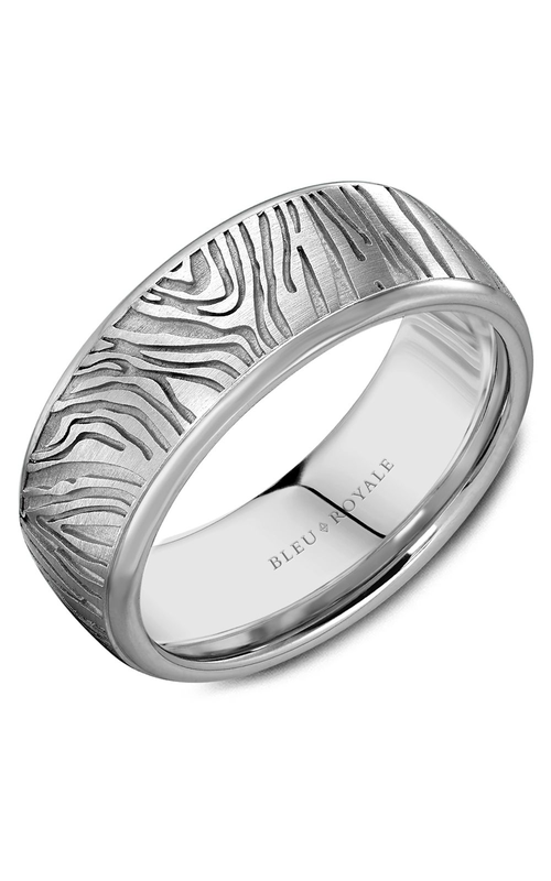 Bleu Royale  Wedding Band RYL-055W8