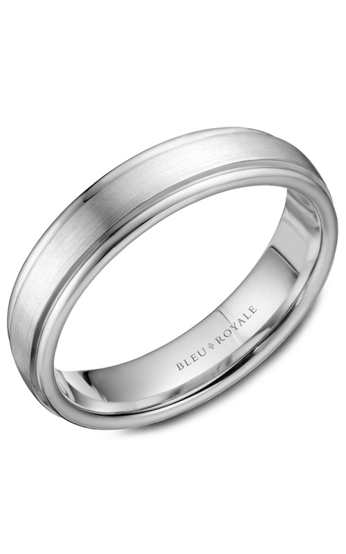 Bleu Royale  Wedding Band RYL-058W55