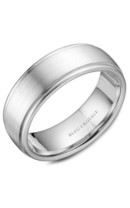 Bleu Royale Wedding Band RYL-058W75 Bleu Royale Wedding Band RYL-058W75