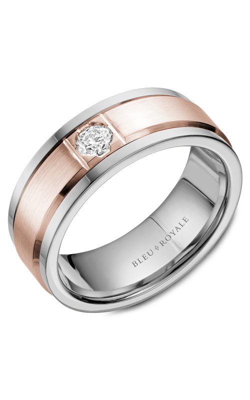 Bleu Royale Wedding Band RYL-084RWD8