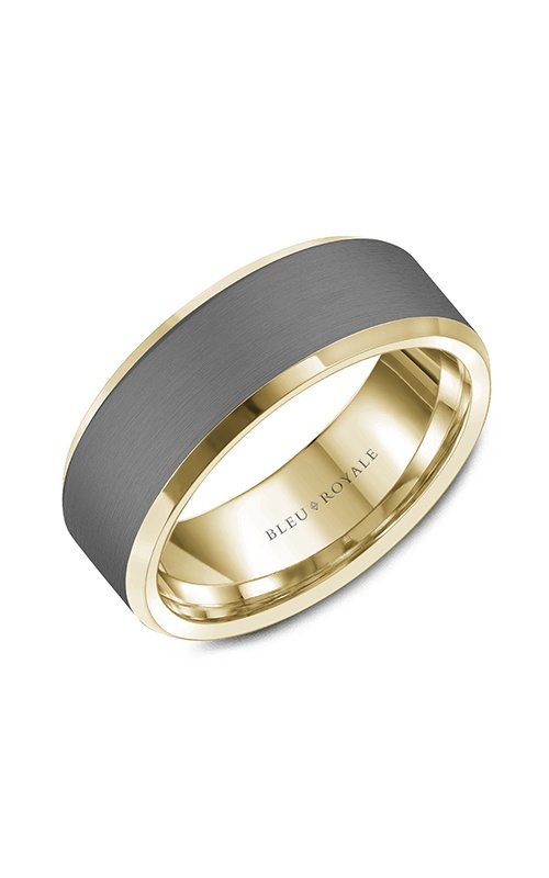 Bleu Royale Tantalum & Precious Wedding Band RYL-123TY8
