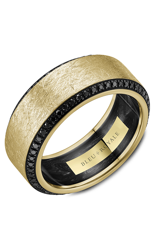 Bleu Royale Wedding Band RYL-154YBD9