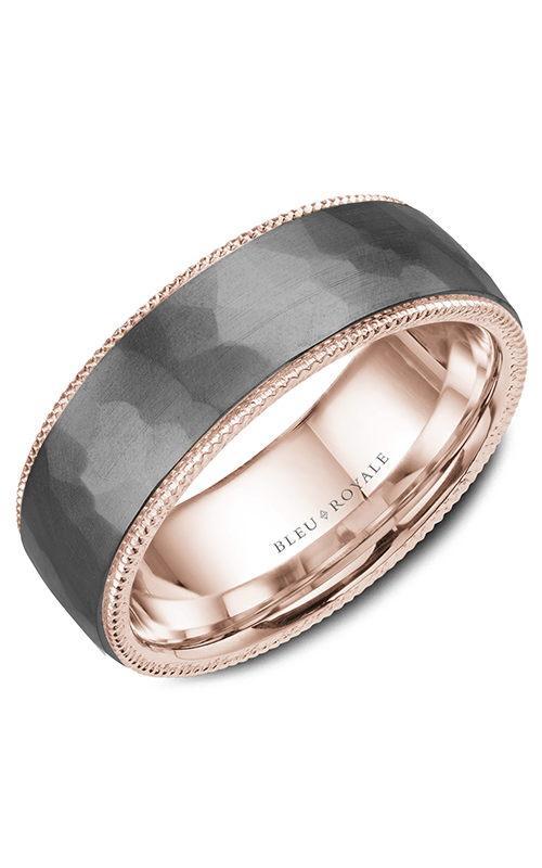 Bleu Royale Tantalum & Precious Wedding Band RYL-162TR75