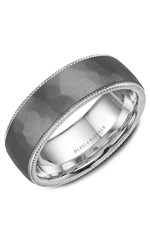 Bleu Royale Tantalum & Precious Wedding Band RYL-162TW75