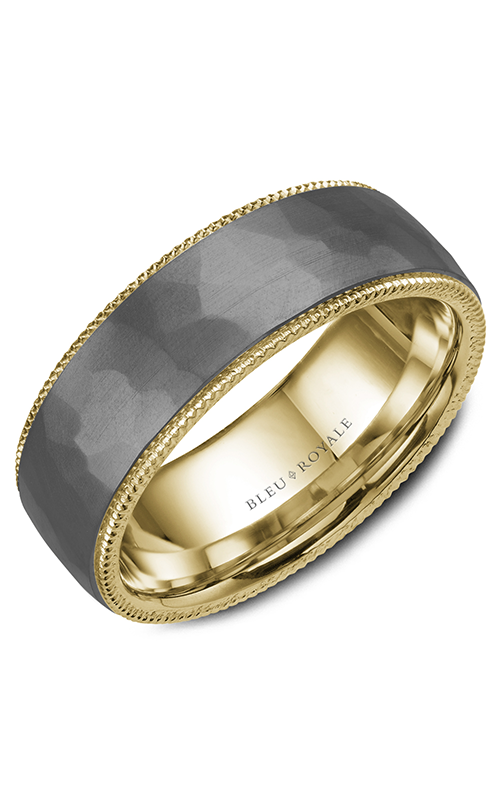 Bleu Royale Wedding Band RYL-162TY75