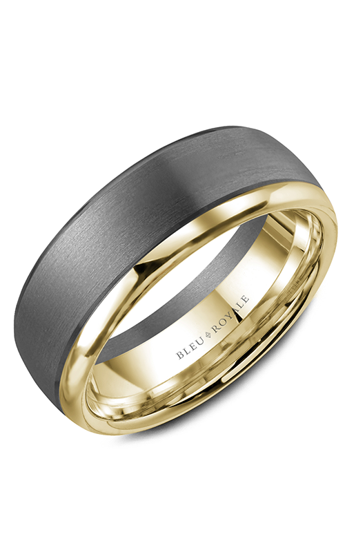 Bleu Royale Tantalum & Precious Wedding Band RYL-169TY75
