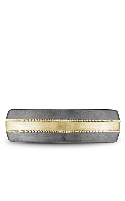 Bleu Royale Tantalum & Precious  14K Yellow Gold and Tantalum Wedding Band RYL-170YT7