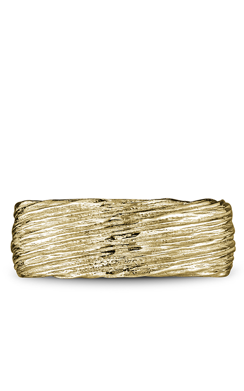 Bleu Royale Distinct  18K White Gold and 18K Yellow Gold Wedding Band RYL-171YW8