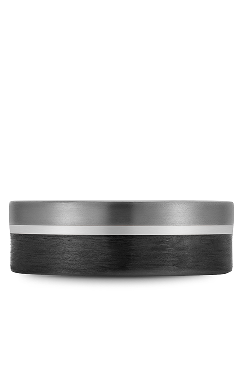 Bleu Royale Tantalum & Precious  14K White Gold and Tantalum Wedding Band RYL-201WBT75