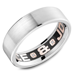 Carlex G4 Wedding Band CX4-0001W | Elizabeth Diamond Company
