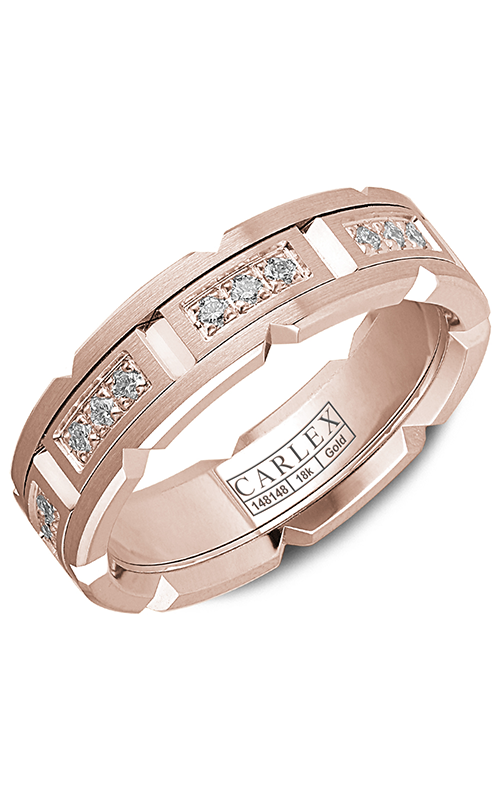 Carlex G1  14K Rose Gold Wedding Band CX1-0023RR