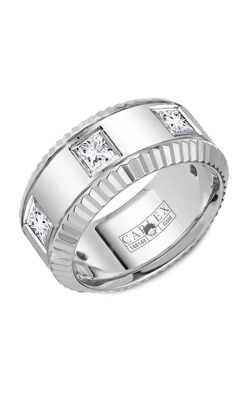 Carlex G3  18K White Gold Wedding Band CX3-0053WW