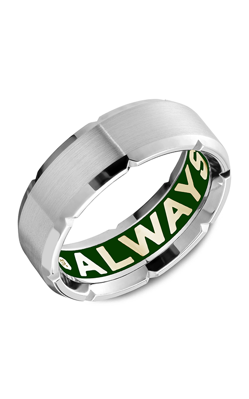 Carlex G4  18K White Gold Wedding Band CX4-0026W