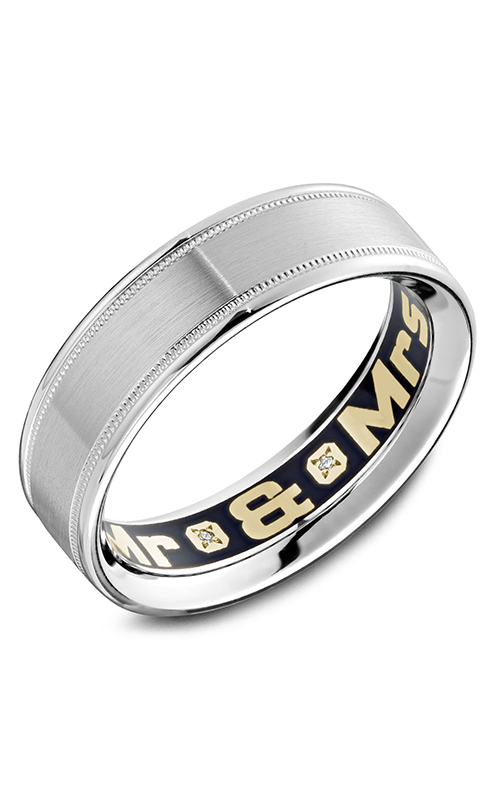 Carlex G4  14K White Gold Wedding Band CX4-0010WSP