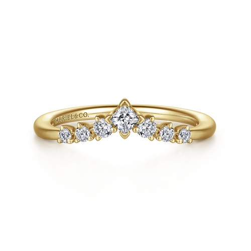 Gabriel & Co. Contemporary Wedding Band AN15557Y44JJ