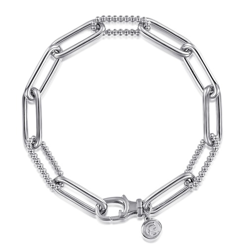 US Exclusive Chain Bracelet 喜平 三軒茶屋US Gabriel & Co. Bujukan Chain 14K White Gold Bracelet TB4652SVJJJ