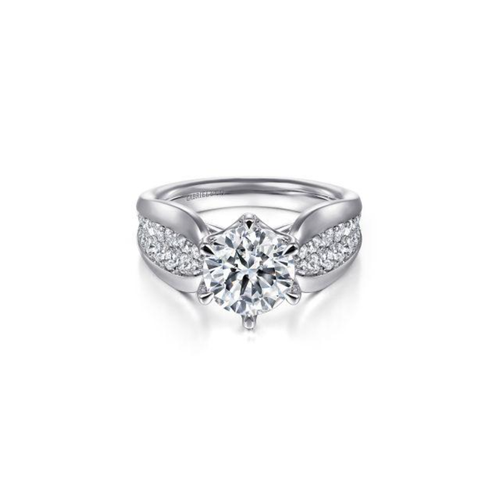 Gabriel & Co. Contemporary Engagement Ring ER14966R8W44JJ