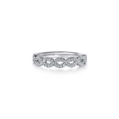 Gabriel & Co. Contemporary Wedding Band AN8261W44JJ
