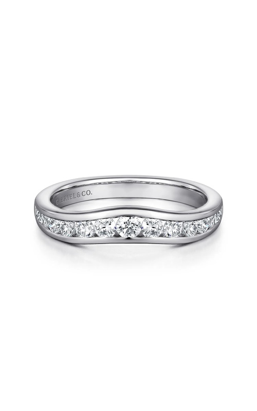 Gabriel & Co. Contemporary Wedding Band AN10956W44JJ