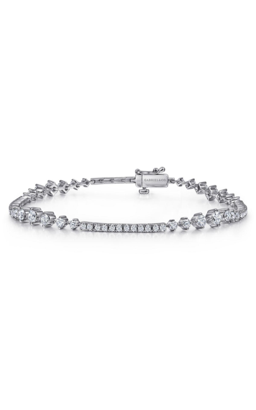 Gabriel & Co. Lusso Diamond 14K White Gold Bracelet TB4427W45JJ