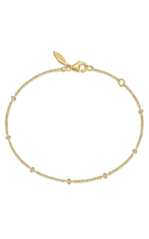 Gabriel & Co. Contemporary Chain and Diamond 14K Yellow Gold Bracelet TB4354Y45JJ