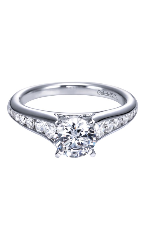 Gabriel & Co. Contemporary Engagement Ring ER6664W44JJ