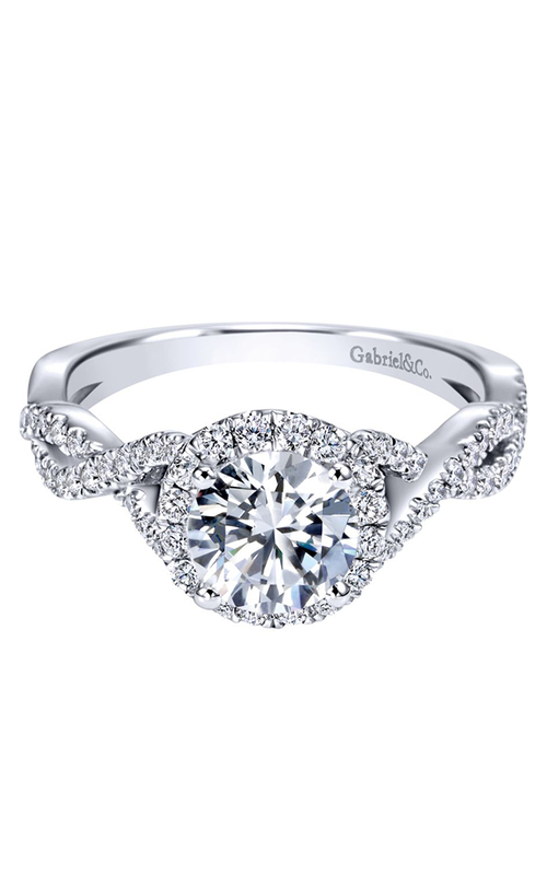 Gabriel & Co. Contemporary Engagement Ring ER7543W44JJ