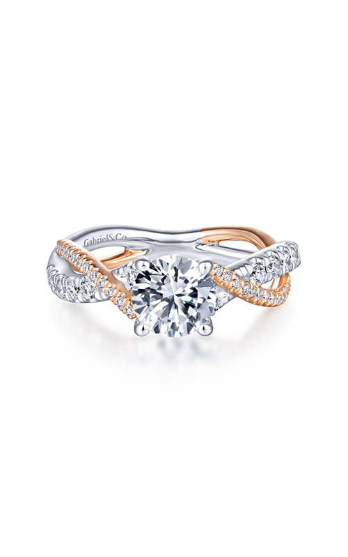 Gabriel & Co. Contemporary Engagement Ring ER14460R4T44JJ
