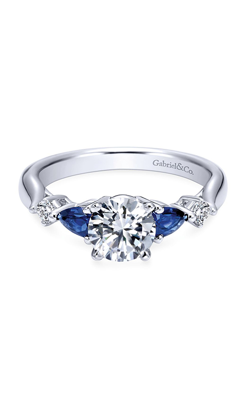 Gabriel & Co Contemporary Engagement Ring ER6002W44SA