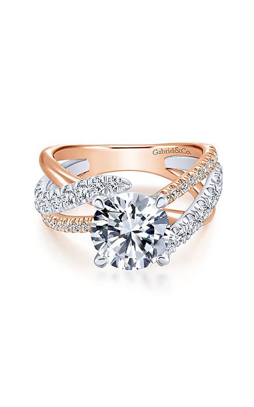 Gabriel & Co. Contemporary Engagement Ring ER12337R6T44JJ