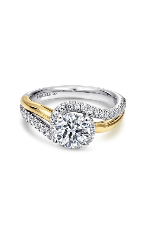 Gabriel & Co. Contemporary Engagement Ring ER10308M44JJ