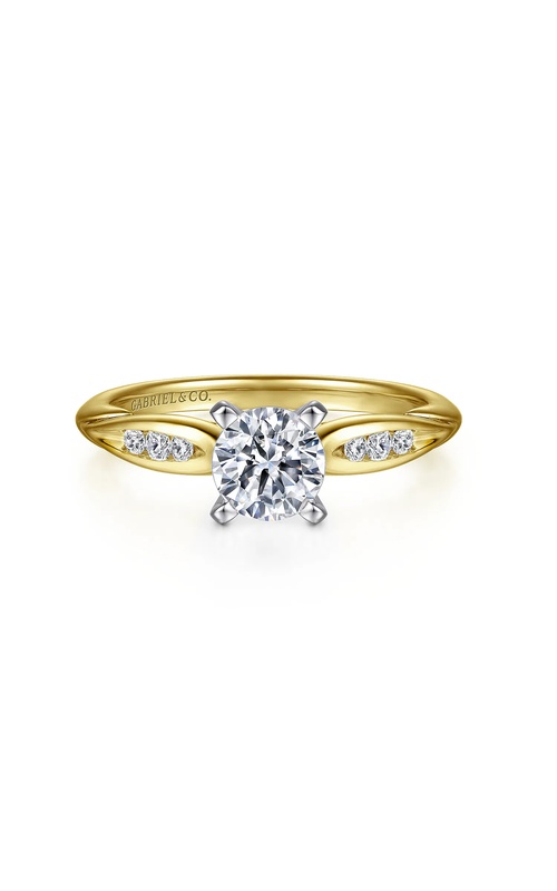 Gabriel & Co. Contemporary Engagement Ring ER11749R3M44JJ