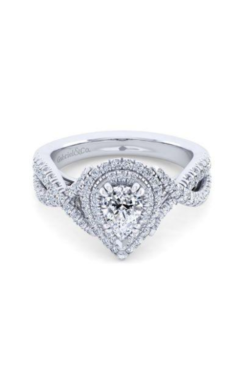 Gabriel & Co. Contemporary Engagement Ring ER12638P3W44JJ
