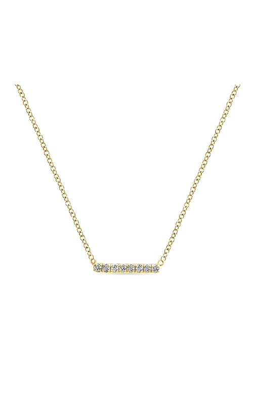 Gabriel & Co. Lusso Diamond Necklace Diamond 14K Yellow Gold  NK5422Y45JJ