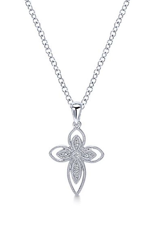 Gabriel & Co. Faith Necklace NK3261SV5JJ
