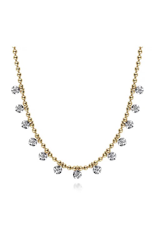 Gabriel & Co. Bujukan Necklace Diamond 14K Yellow Gold  NK7233Y45JJ