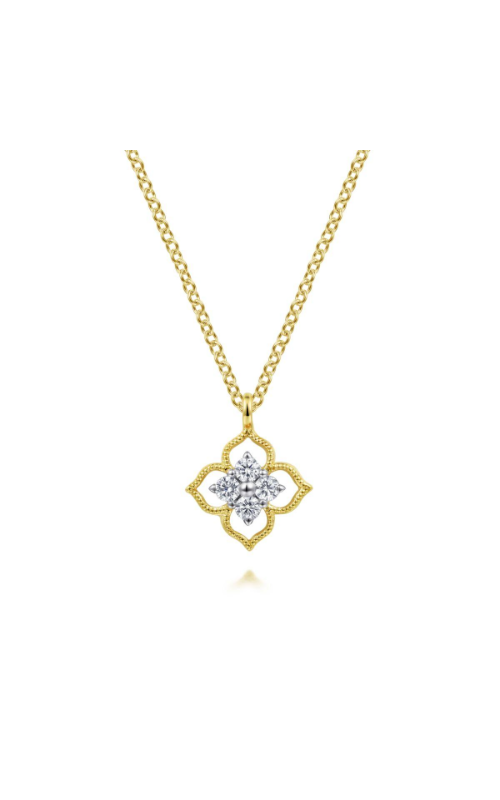 Gabriel & Co. Floral Necklace NK6868Y45JJ