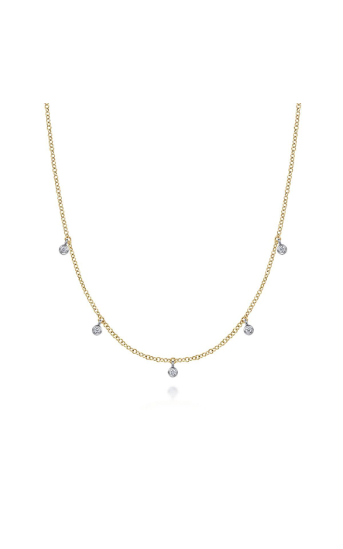Gabriel & Co. Lusso Necklace Chain and Diamond 14K Yellow Gold  NK6469M45JJ