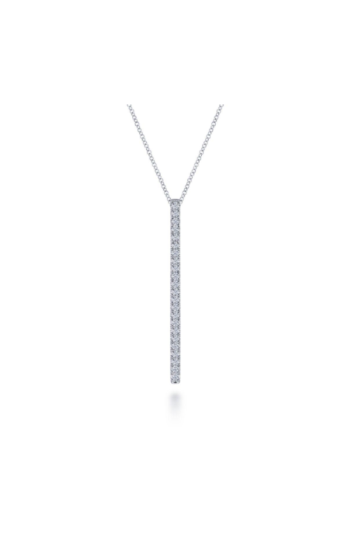 Gabriel & Co. Lusso Necklace Pendant 14K White Gold  NK6581W45JJ